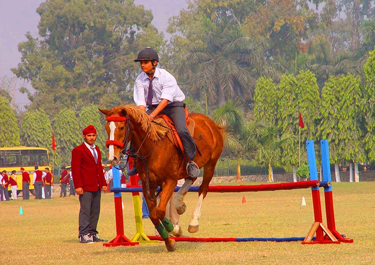 Horse RidingSant Nischal Singh Public School,Yamunanagar